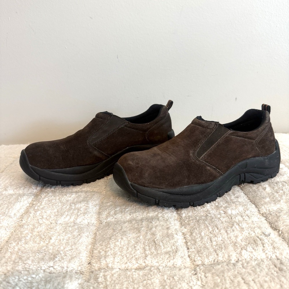 GH Bass Jericho Mens Slip-On Brown Loafers 9M Leather Comfort Casual Normcore